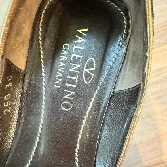 Valentino Garavani Peacock Flats Italian size 38 - Picture 4 of 5